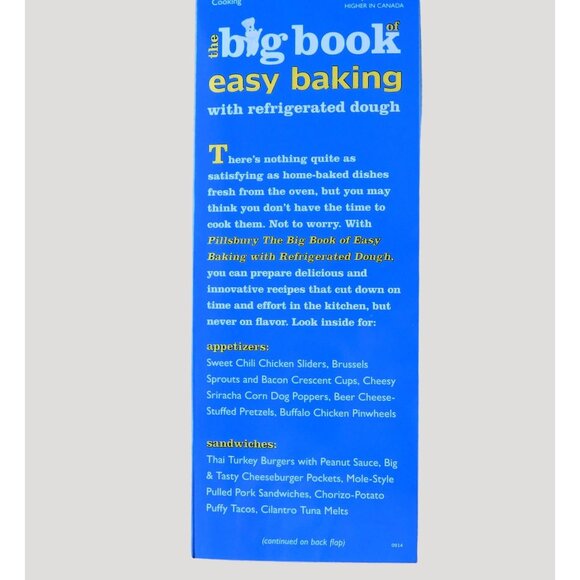 Pillsbury The Big Book Of Easy Baking With Refrigerated Dough 2014 Trade PB - Picture 3 of 9